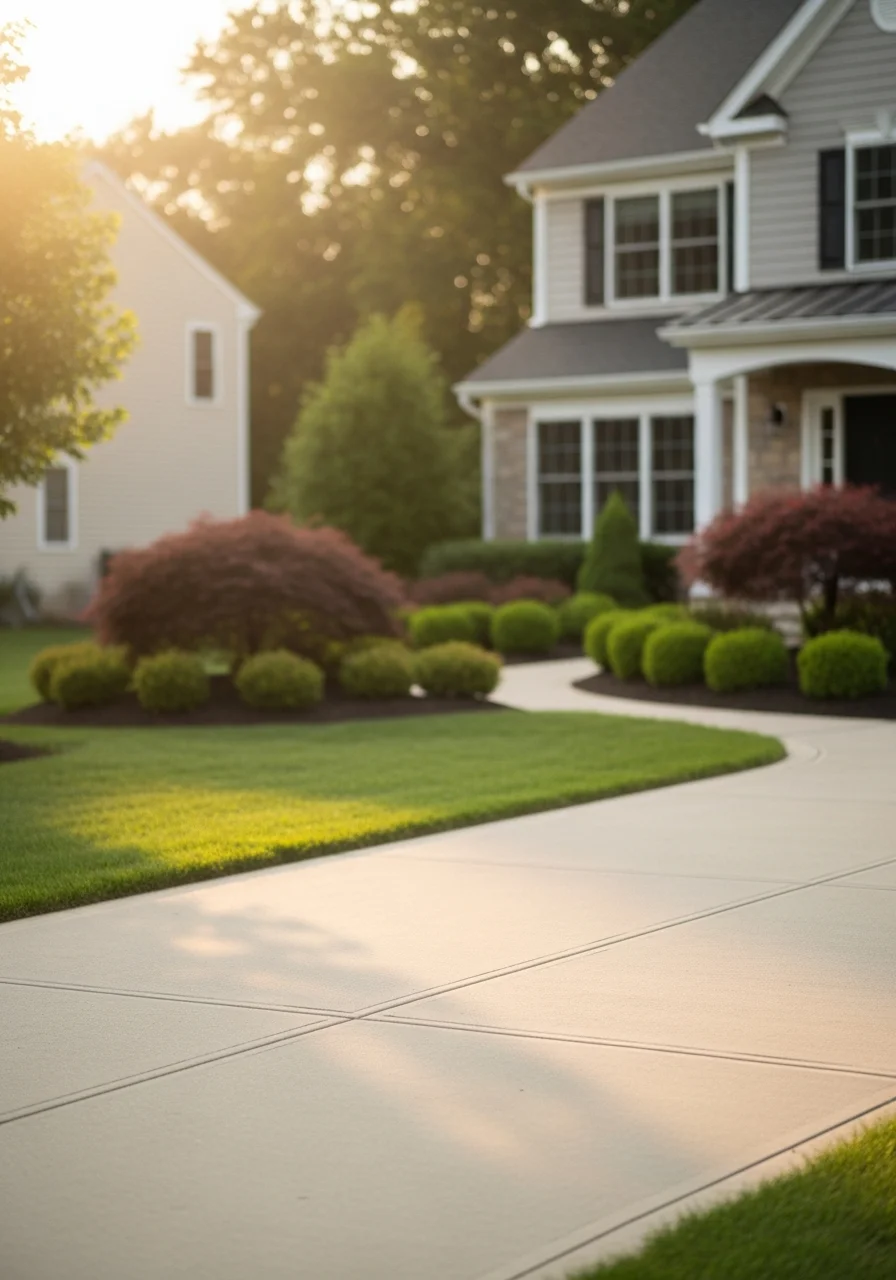 Mount Laurel home exterior showing contemporary suburban design with landscaping and driveway.